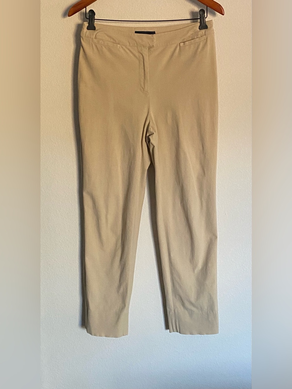 Piazza Sempione Beige Trousers, Cotton, Made in Italy